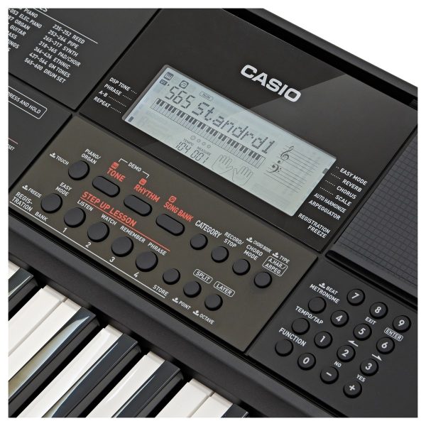 Teclado Casio Ct-X700 de 61 Teclas, Sensitivo, 600 Sonidos - Imagen 3