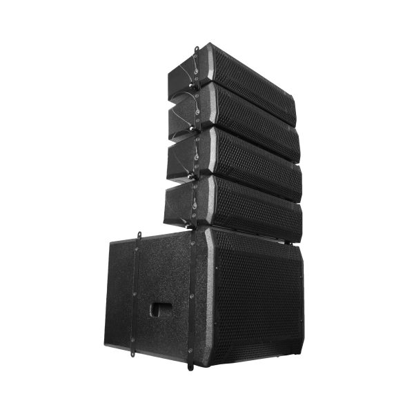 Sistema Line Array Activo XP Audio LA412 - 4 Modulos 4" y un Subwoofer 12" 800W RMS - Imagen 3