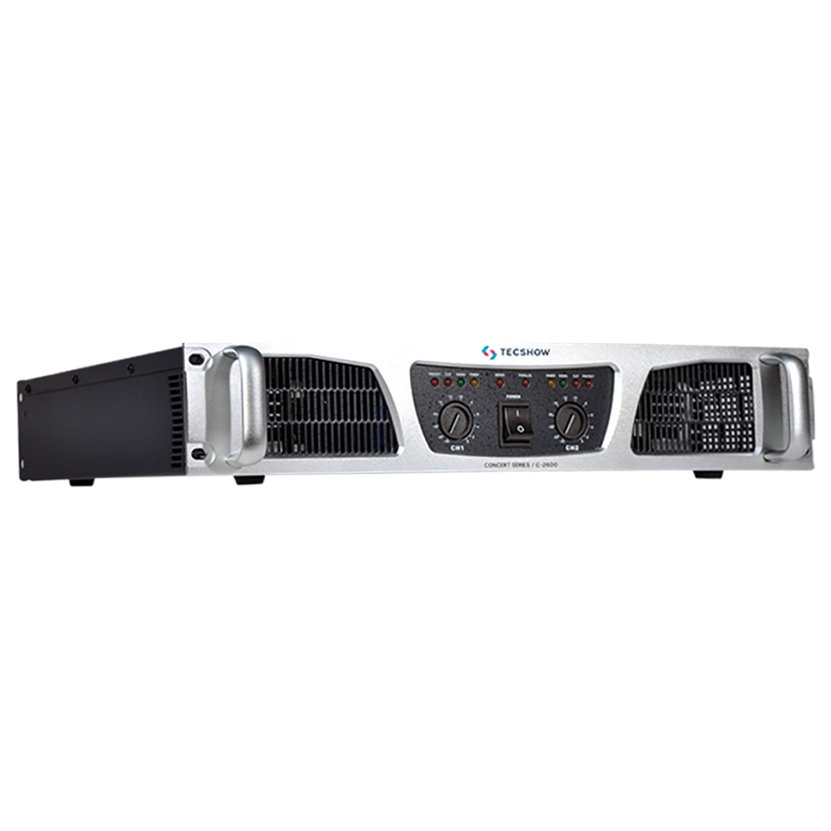 Amplificador de Potencia Analógica Tecshow Concert C:2600  - 2x500W RMS
