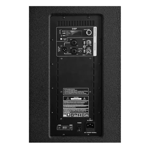 Sistema Line Array Activo XP Audio AC22 - 6x3" con Subwoofer Doble 2x10" 1000W RMS - Imagen 6
