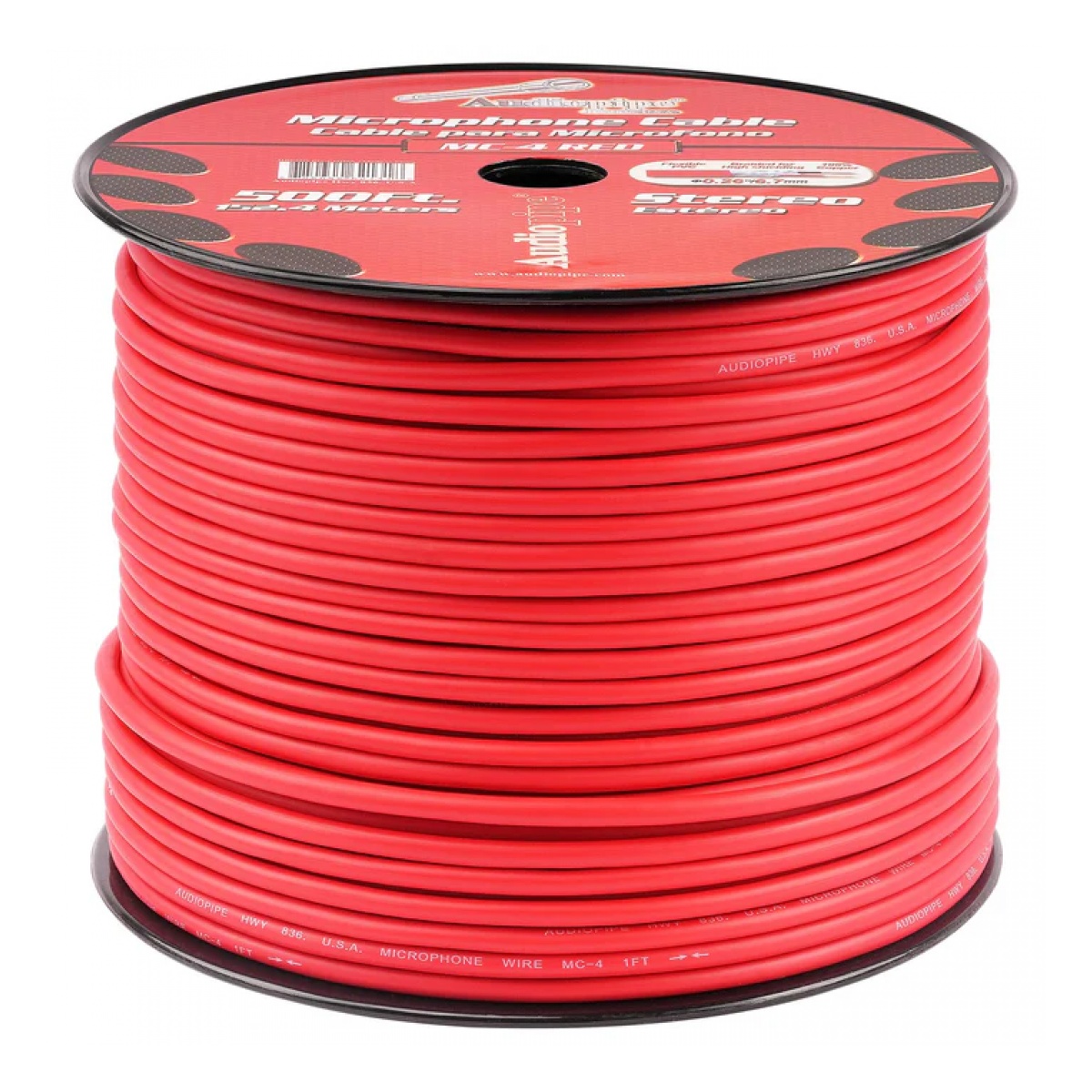 Cable para Micrófono 7mm Estéreo Audio Pipe MC-4/RO - Imagen 3