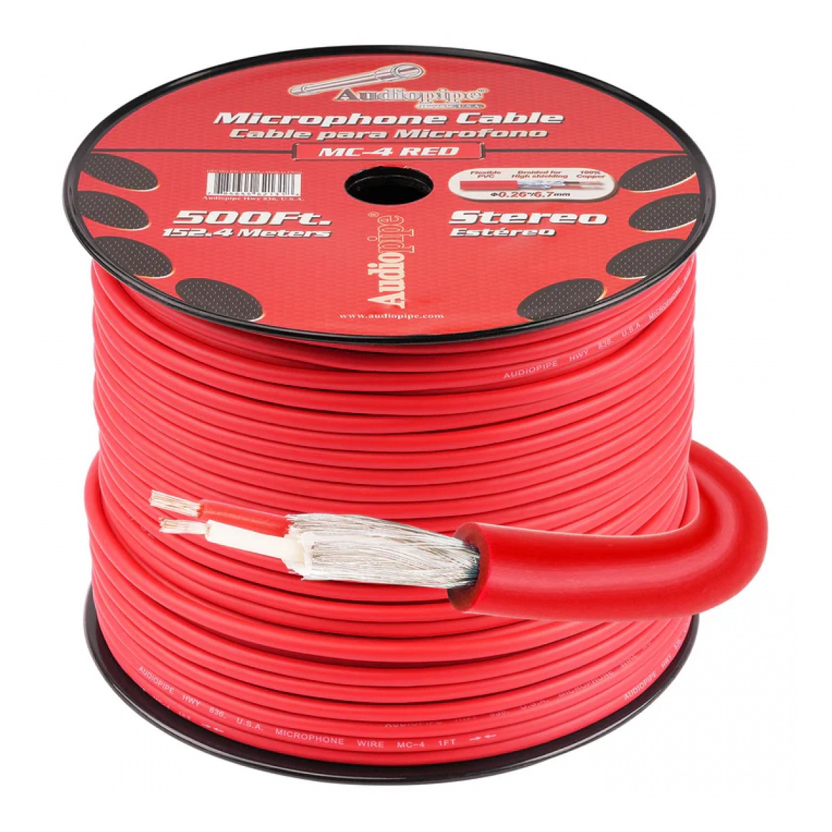 Cable para Micrófono 7mm Estéreo Audio Pipe MC-4/RO - Imagen 4