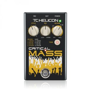 Pedal de efecto TC Helicon CRITICAL MASS