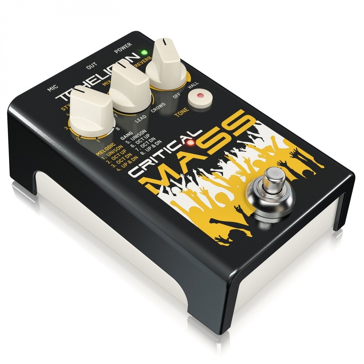 Pedal de efecto TC Helicon CRITICAL MASS - Imagen 2