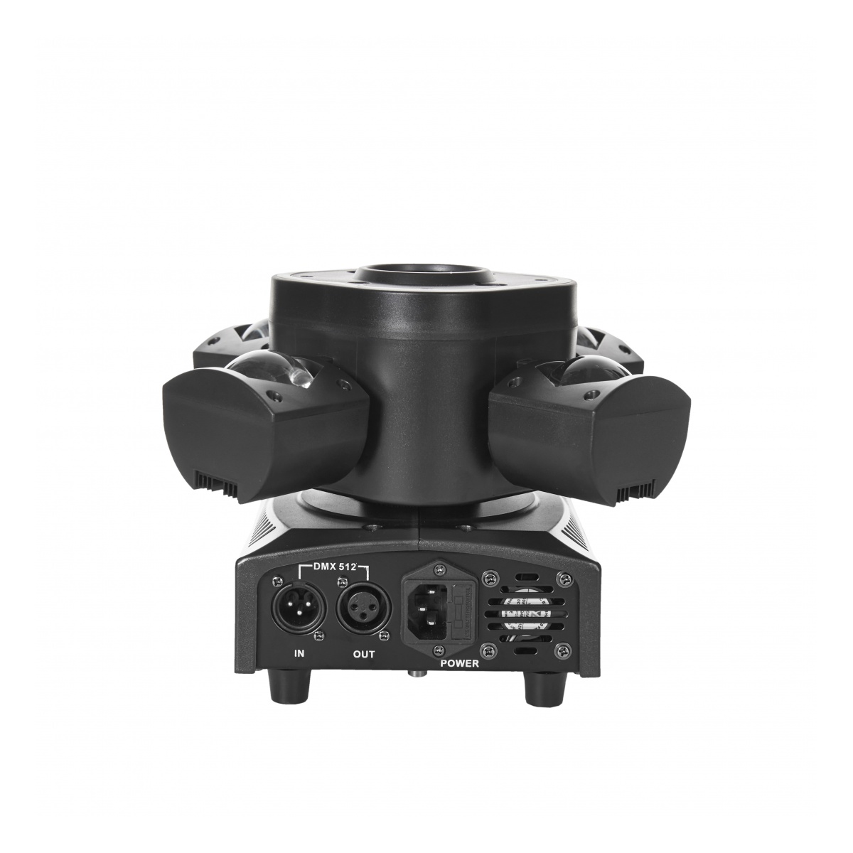 Mini Cabezal Movil Multiefecto led con laser 4 en 1 Macrolite Squad, 80w - Imagen 4