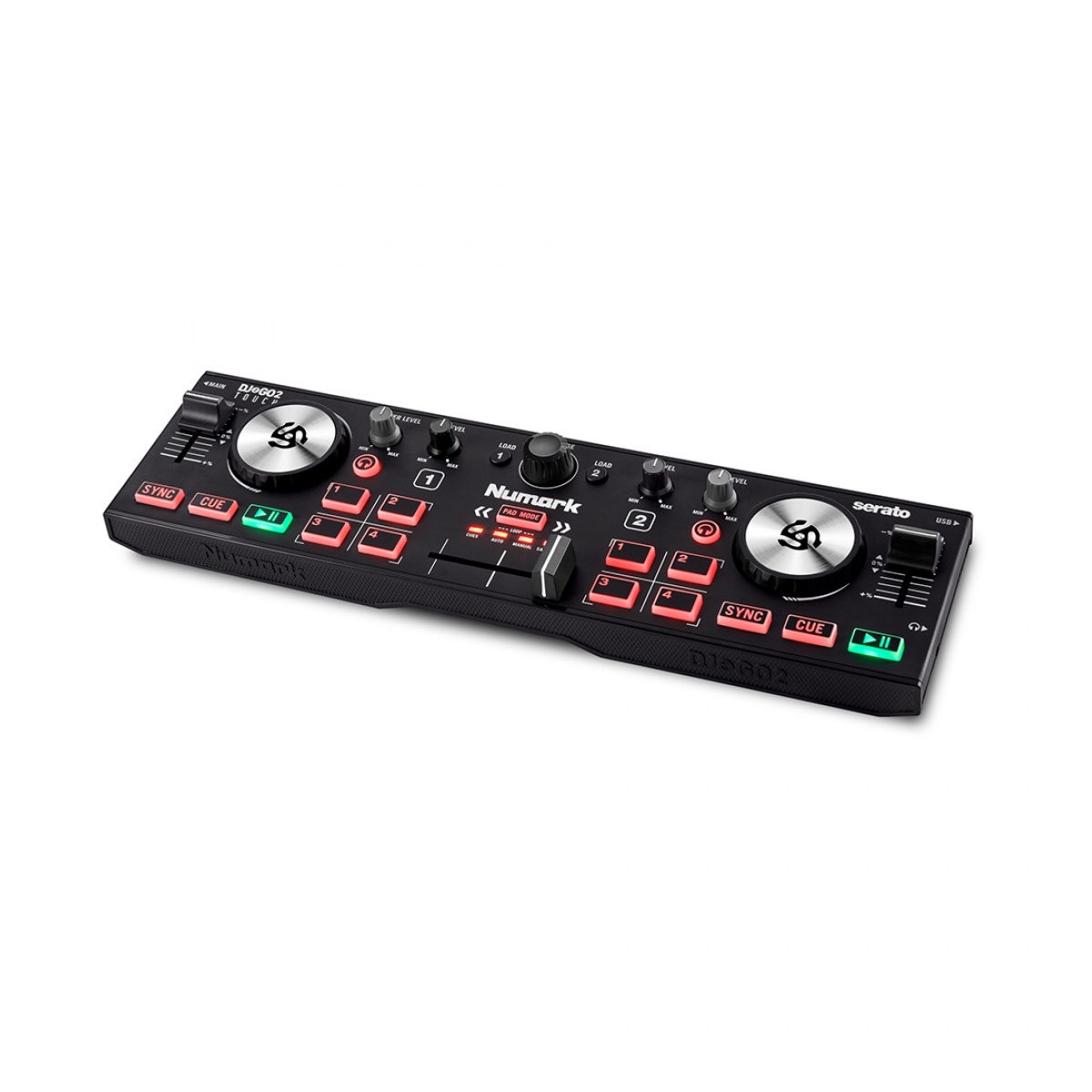 Controlador NUMARK Dj2go2 Touch 2 canales Serato Dj Lite - Imagen 4