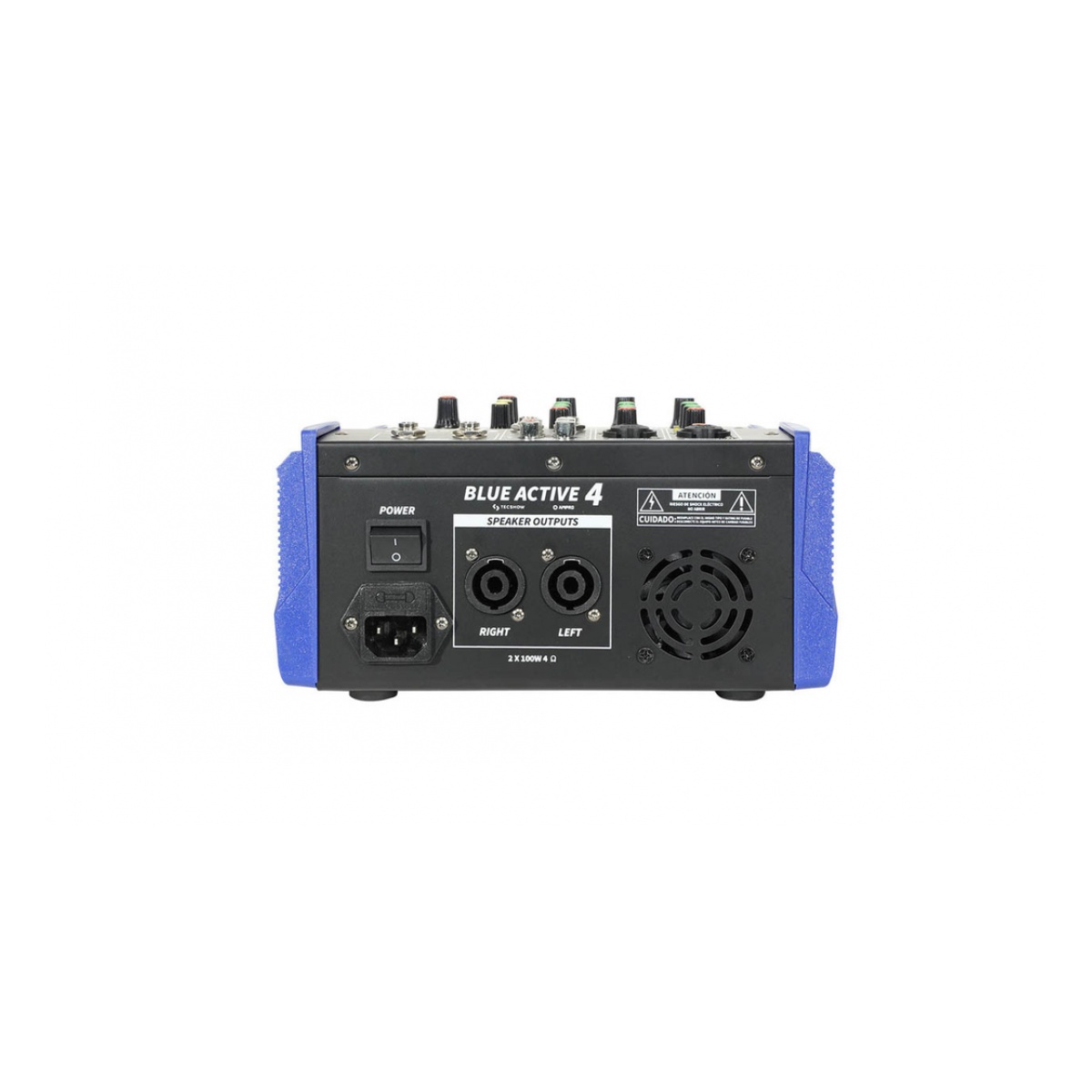 Consola Potenciada Tecshow Blue Active 4 4 Canales Usb Bluetooth - Imagen 3