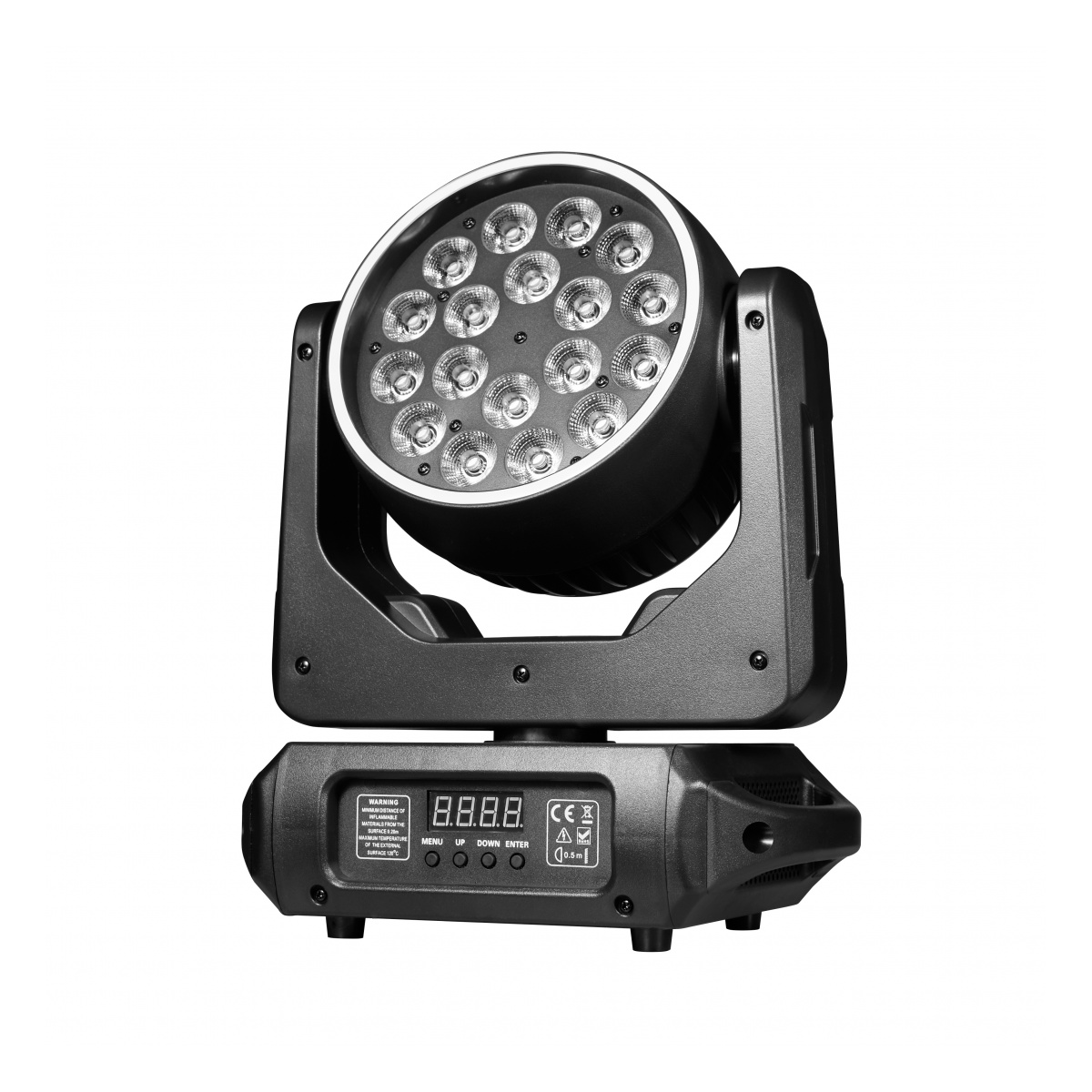 Cabezal Móvil Macrolite Cristal Wash 18*12w RGBW - Imagen 3