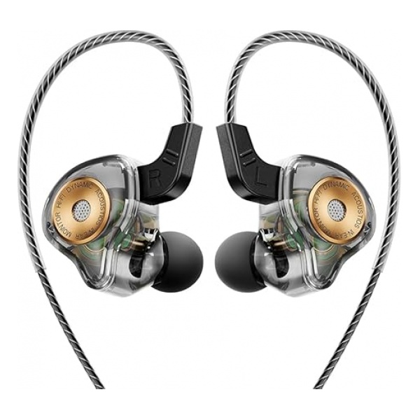 Auriculares In Ear KZ QKZ AK6 ULTRA sin Micrófono, con Cable, Monitoreo, con Estuche Rígido - Imagen 2