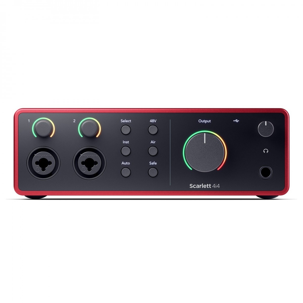 Interfaz Placa de Audio Focusrite Scarlett 4I4 4ta Gen - 4 Entradas, 4 Salidas, MIDI y USB - Imagen 3