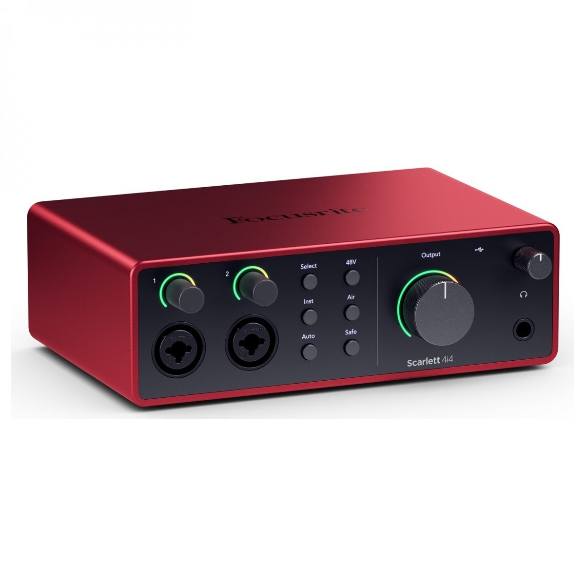Interfaz Placa de Audio Focusrite Scarlett 4I4 4ta Gen - 4 Entradas, 4 Salidas, MIDI y USB - Imagen 4