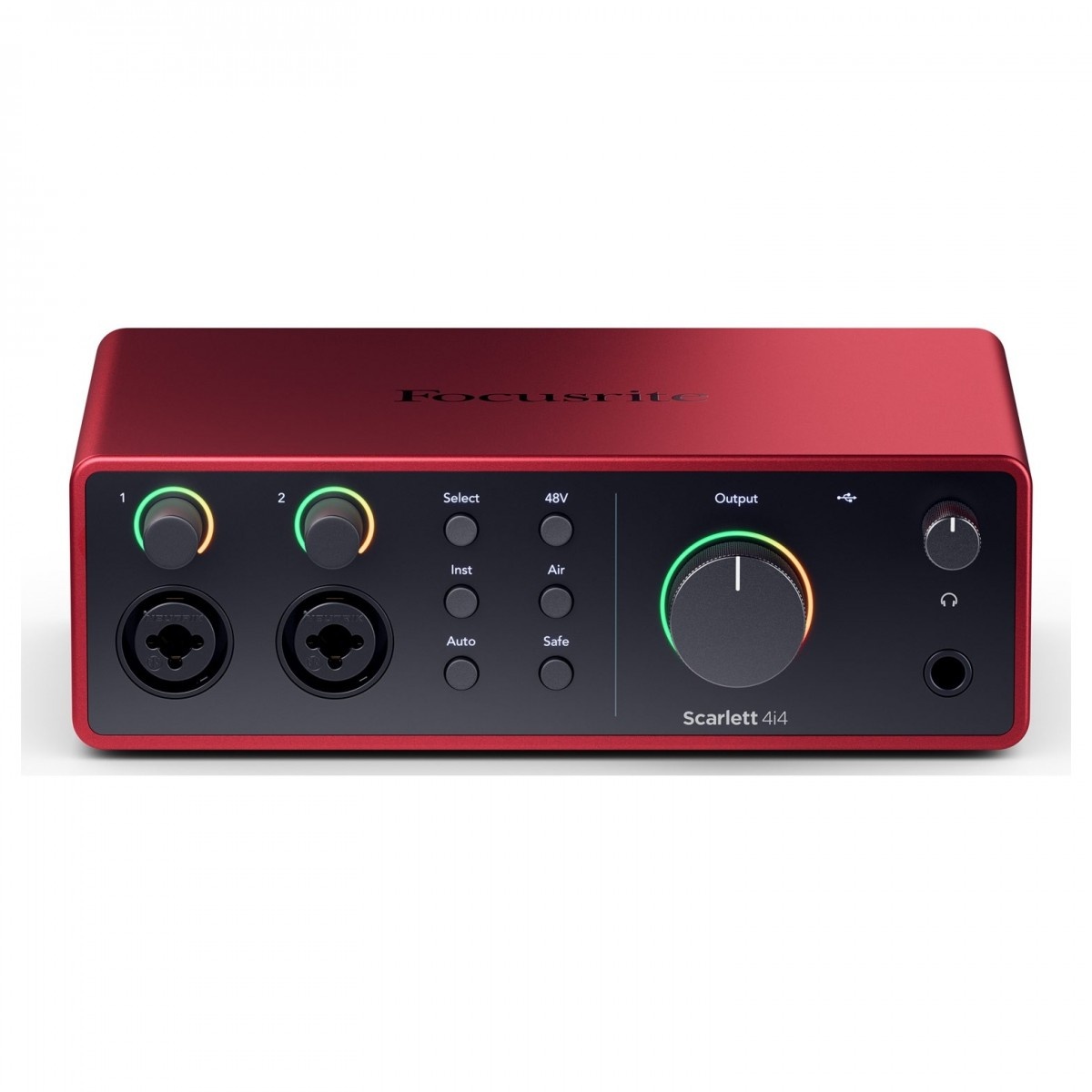Interfaz Placa de Audio Focusrite Scarlett 4I4 4ta Gen - 4 Entradas, 4 Salidas, MIDI y USB - Imagen 5